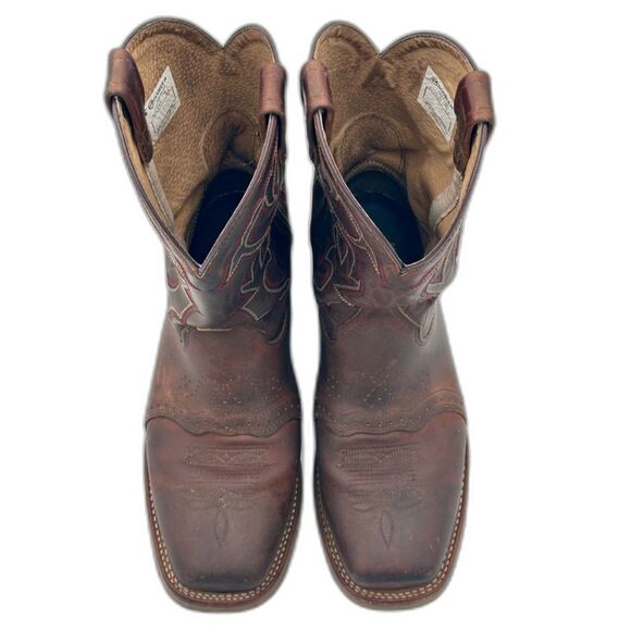 Double H - I.C.E. Saddle Vamp Western Work Boots – Broad Square Toe – M 10 - Picture 7 of 9